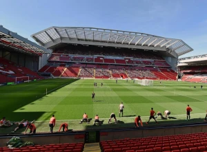 Jurgen Klopp: ‘Amazing’ Anfield Main Stand will give Liverpool ‘more power’ Jurgen Klopp: ‘Amazing’ Anfield Main Stand will give Liverpool ‘more power’
